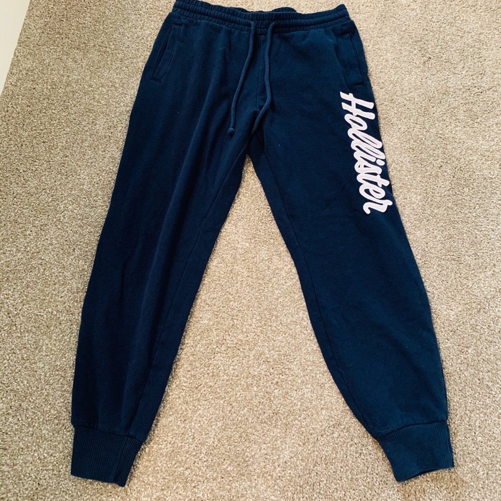 Navy Hollister sweatpants